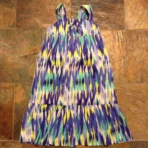 exc GYMBOREE cotton maxi dress 6 (E4)